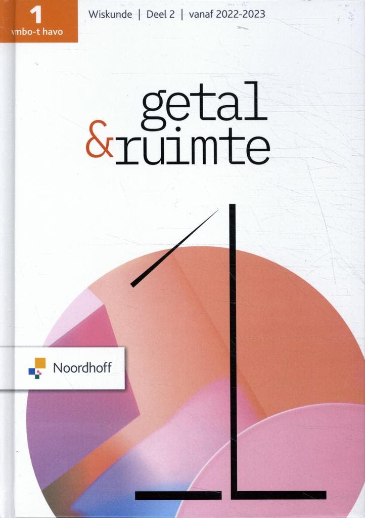 vmbo-gt/havo 1 deel 2 wiskunde / Getal en Ruimte / leerboek, Livres, Science, Envoi