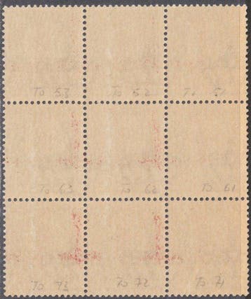 République sociale italienne 1944 - Tirage de Turin 30 c., Postzegels en Munten, Gestempeld