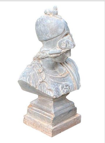 sculptuur, Busto Atena - 40 cm - materiaal marmorina van