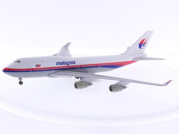 Schaal 1:250 Schabak 850/65 Boeing 747-400 Malaysia Airli..., Ophalen of Verzenden