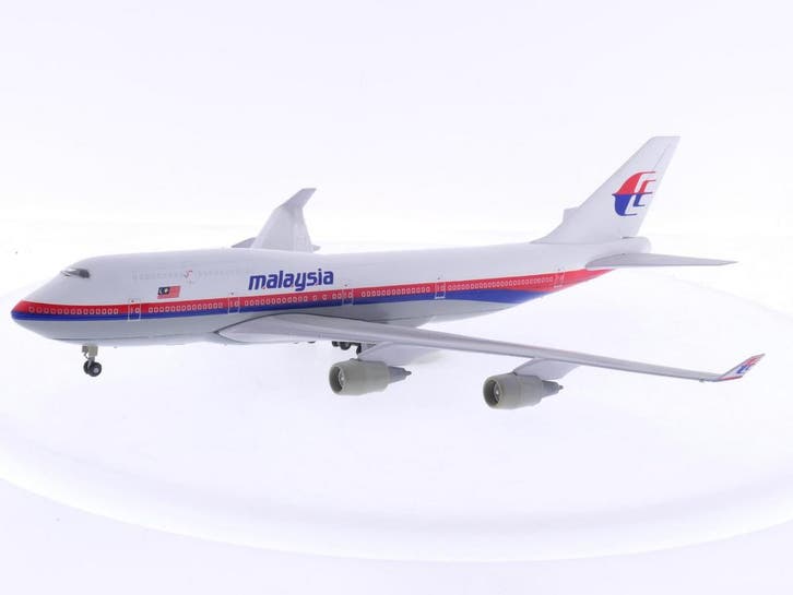 Schaal 1:250 Schabak 850/65 Boeing 747-400 Malaysia Airli..., Hobby & Loisirs créatifs, Modélisme | Avions & Hélicoptères, Enlèvement ou Envoi