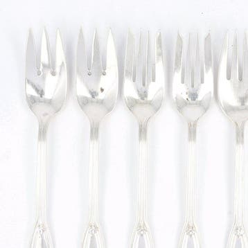 Tiffany & Co. - model St. Dunstan 1909 - Vork (6) - .925, Antiek en Kunst