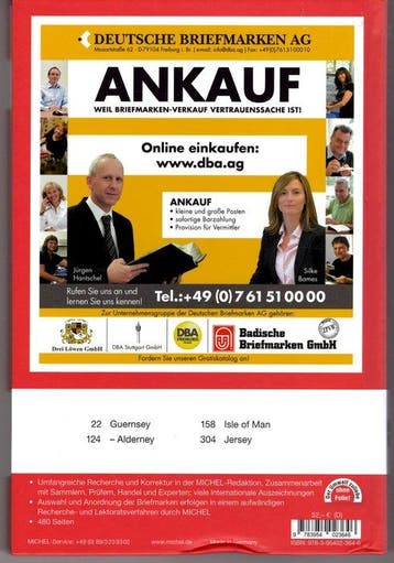 Accessoires - Michel catalogus - Kanalinseln und Man