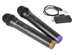 QTX U-Mic Dubbele Draadloze USB Microfoon UHF 863.2 Mhz +, Muziek en Instrumenten, Nieuw