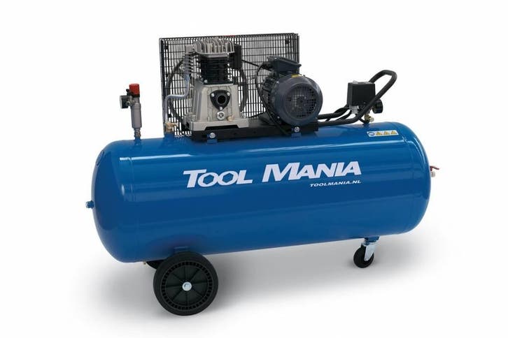 200 Liter Compressor V-Snaar Aangedreven 5,5Hp, Auto diversen, Autogereedschap, Verzenden