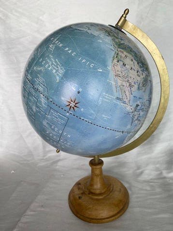 Globe - Vintage uit de periode, 41 cm - 1980-1990