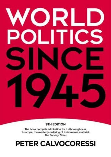 World Politics since 1945 9781405899383 Calvocoressi Peter, Verzenden, Zo goed als nieuw, Calvocoressi Peter