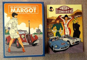 De autoreportages van Margot 1 t/m 3 - HC in box / Silvester, Nieuw