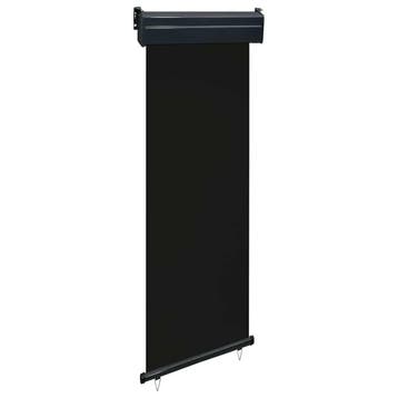 vidaXL Balkonscherm 65x250 cm zwart, Verzenden