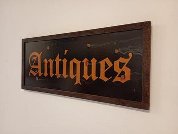 Marchesin insegne Rovigo - Antiek ijzeren bord - antiques -