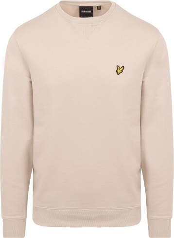 Lyle & Scott Sweater Ecru maat Maat 52/54 (L) Heren, Verzenden