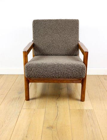 Z. Bczyk - Chaise longue - Fauteuil - Hêtre - Fauteuil