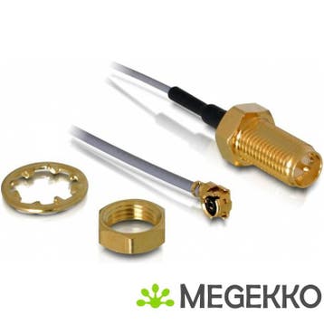 DeLOCK 88340 WLAN SMA antenna connection for installation, Verzenden, Nieuw
