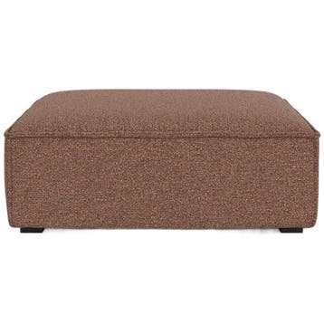 Sofacompany Daphne Hocker Xl Module Pebble Roestkleur -, Huis en Inrichting, Zetels | Zetels, Verzenden, 75 tot 100 cm, Zo goed als nieuw