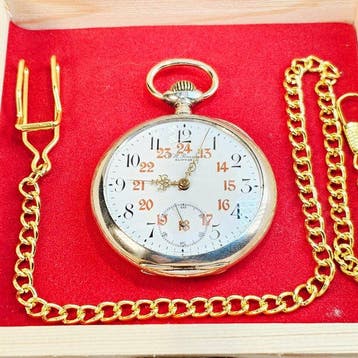 JC.Cortebert 477. 1915. - pocket watch No Reserve Price -, Nieuw