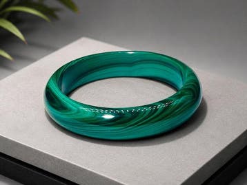 Malachiet armband / armband – Een tijdloos statementstuk