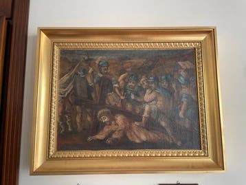 Scuola Italiana (XVII-XVIII) - Salita al Calvario