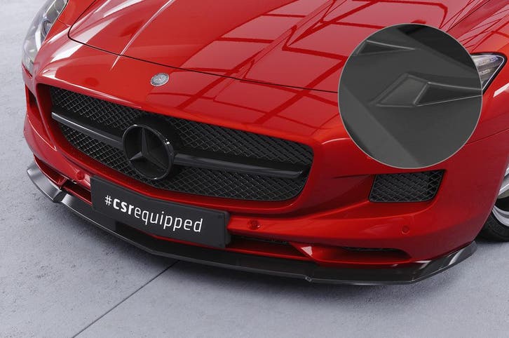 Cup spoilerlip met ABE voor Mercedes Benz SLS AMG (197) CSL4, Autos : Pièces & Accessoires, Carrosserie & Tôlerie, Envoi