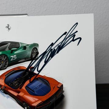 Ferrari 296 Speciale & Speciale A - Official Fan Card -, Collections