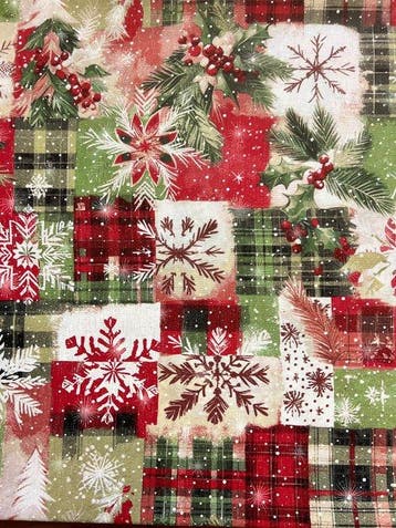 Kerstmis van de Auteur - Textiel - 250 cm - 280 cm