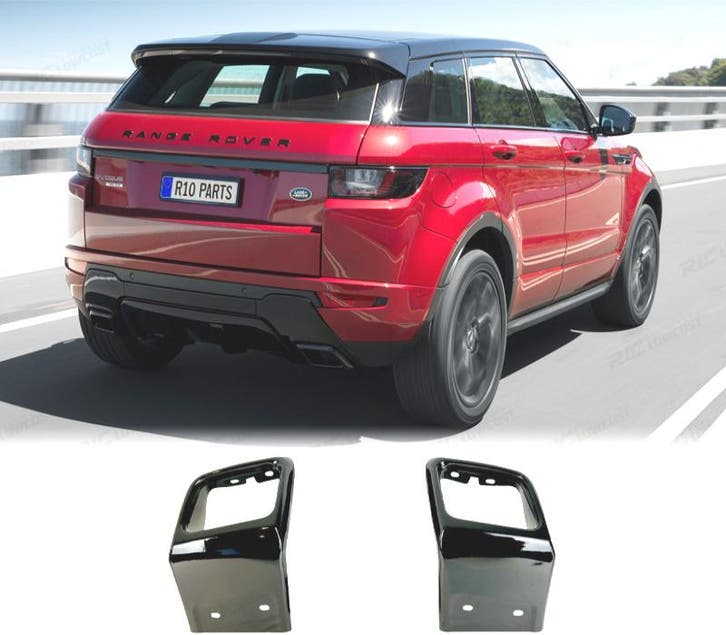 EMBOUTS DÉCHAPPEMENT POUR RANGE ROVER EVOQUE 10-16 LOOK DYN, Autos : Pièces & Accessoires, Systèmes d'échappement, Envoi