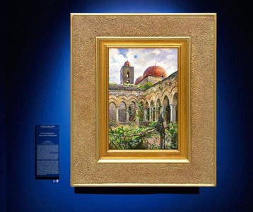 Francesco Lojacono (1838-1915) - Chiostro di San Giovanni