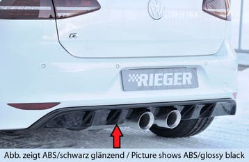 Rieger diffuser | geschikt voor VW Golf 7 VII R 2013-2017 |, Verzenden