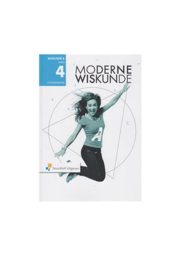 Moderne Wiskunde 11e ed havo 4 wiskunde A uitwerkingenboek, Boeken, Schoolboeken, Verzenden, Zo goed als nieuw