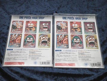 Bandai - 2 Carte scellée - One Piece - Monkey D. Luffy ONE