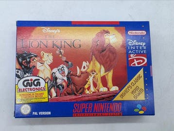 Nintendo - Snes - BRAND NEW OLD STOCK - THE LION KING- PAL, Nieuw