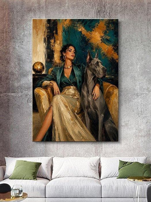 Shayer - She Does Not Ask for Loyalty - XL - 60x80cm - 1/1, Maison & Meubles, Maison & Meubles | Autre