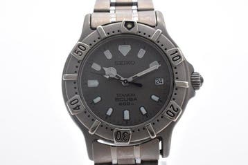 Seiko - Titanium Scuba 200m - Zonder minimumprijs -