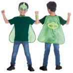 Kind Kostuum PJ Masks Gekko Cape Sett 4/8 jaar, Verzenden, Nieuw