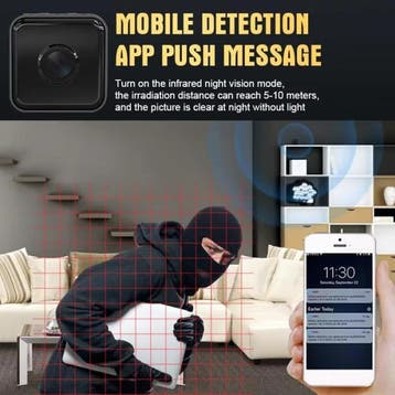 Mini Security Camera - 1080p HD Camcorder Motion Detection, Verzenden, Nieuw