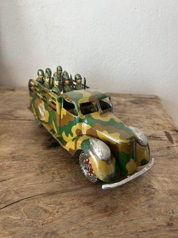 Ingap - Speelgoed voertuig Camion Militaire Camouflé -