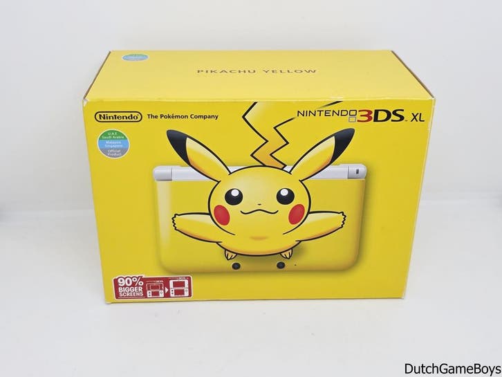 Nintendo 3DS XL - Console - Pikachu Yellow - ASI Version / B, Games en Spelcomputers, Spelcomputers | Nintendo 2DS en 3DS, Gebruikt
