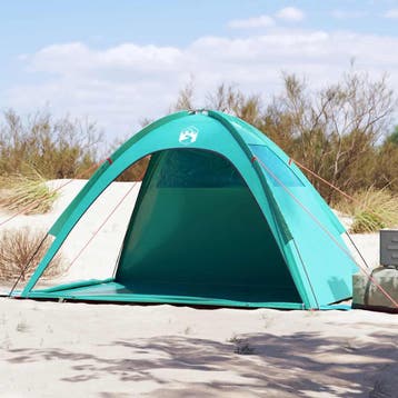 vidaXL Strandtent waterdicht zeegroen, Verzenden