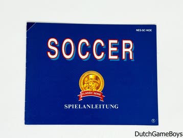 Nintendo NES - Soccer - Classic Serie - NOE - Manual, Verzenden, Gebruikt