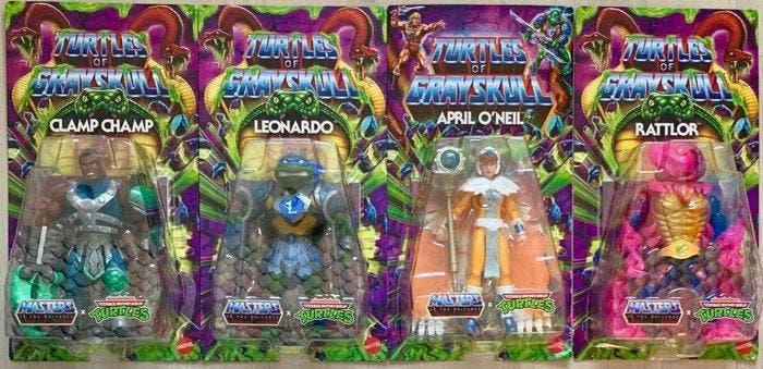 Mattel - Speelgoed figuur - 4 Masters of the Universe, Antiquités & Art, Antiquités | Autres Antiquités