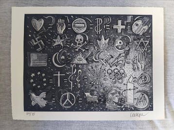 Carlos Ceesepe (1958-2018) - Símbolos, Antiquités & Art