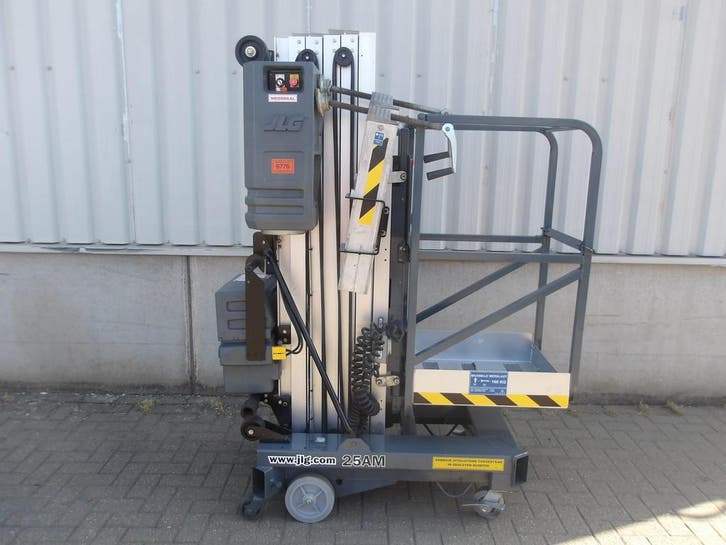 Hoogwerker masthoogwerker JLG 25AM , 2015 , 9,67 mtr gekeurd, Bricolage & Construction, Monte-charges