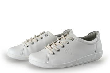 Ecco Sneakers in maat 37 Wit, Ecco, Verzenden, Wit, Zo goed als nieuw