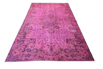 Roze vintage - Vloerkleed - 280 cm - 175 cm - met, Nieuw