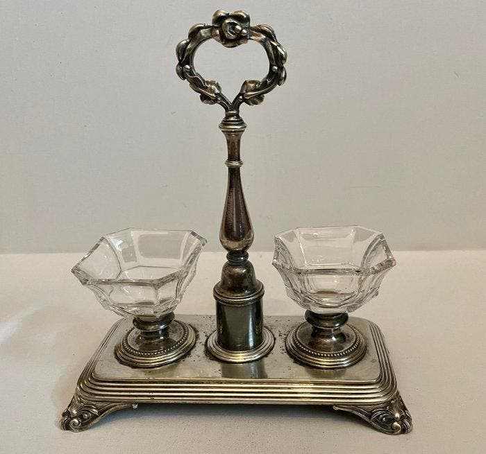 Christofle - Tafelservies - Kristal - Saleron, Antiek en Kunst, Antiek | Keukengerei