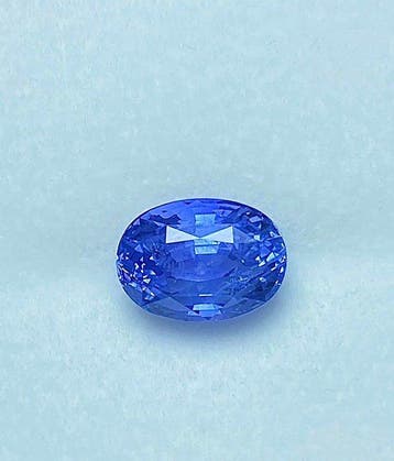 1 pcs Bleu Saphir - 6.90 ct - Lotus Gemology (Thaïlande) -