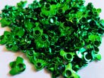 Lego Stenen - City - Lego custom chrome green leaves - 150, Nieuw