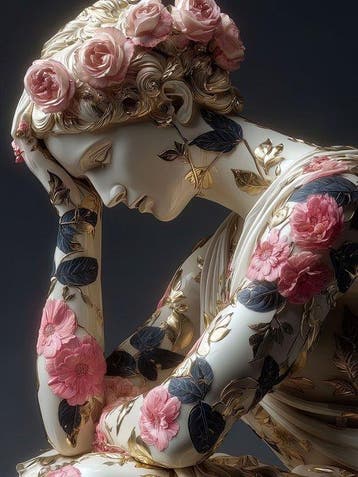 yamila - Aflicción Aurea: Escultura Kintsugi y la Memoria