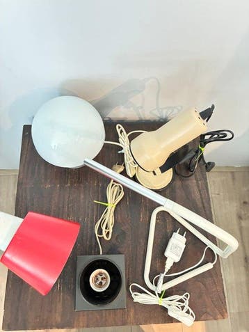Lampe de bureau (5) - Métal, plastique - Lampes de bureau de