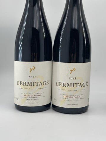 2018 x2, 2019 x2, 2020 x2 Bernard Faurie Hermitage (White, Nieuw