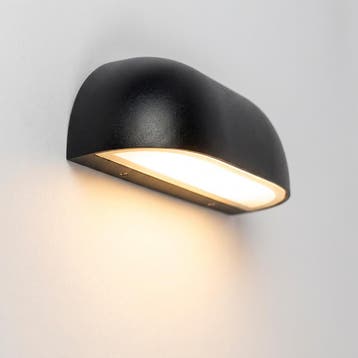 Wandverlichting modern Nathan Muurlamp Zwart, Verzenden, Nieuw
